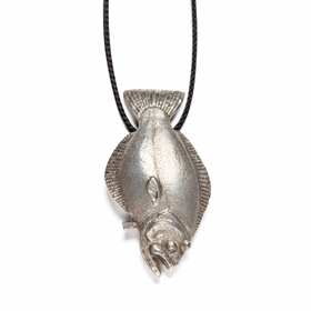 BIG HALIBUT PENDANT